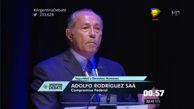 2015- Compromiso Federal: Adolfo Rodriguez Saa Seguridad Y Derechos Humanos