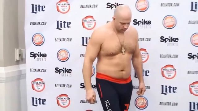 Федор Емельяненко Vs Мэтт Митрион Fedor Emelianenko Vs  Matt Mitrion взвешивание