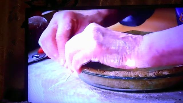 Киш с травами в ржаном тесте от Марты Стюарт.