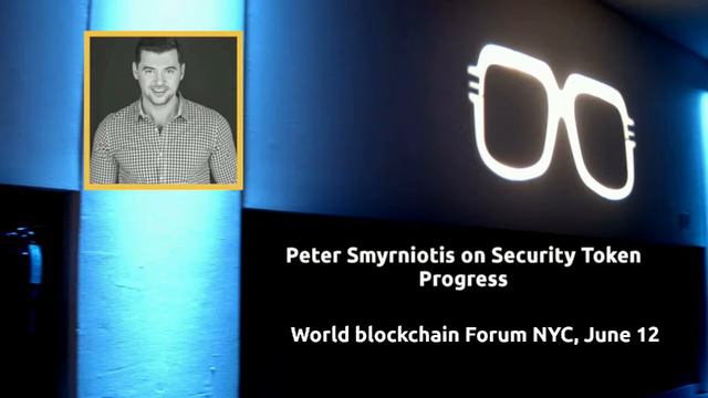 Peter Smyrniotis And Moe Levin Talk Security Tokens At World Blockchain Forum