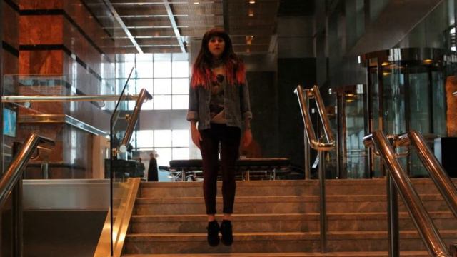 Floating Down The Stairs Stop Motion