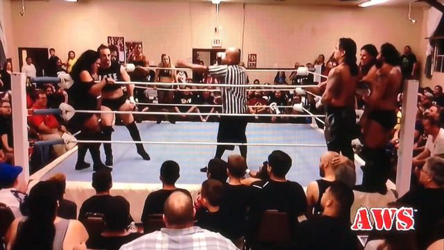 Shayna Baszler Laura James Holidead  Hector Canales VS Peter Avalon Ray Rosas Tito Che  Rico