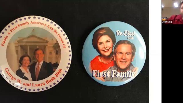 “Female Representations In Political Pins 1964-2016”