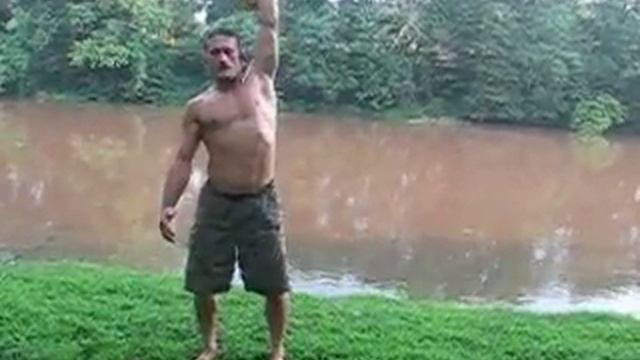 Steve Maxwell Kettlebell One-Arm Long Cycle Clean And Jerk