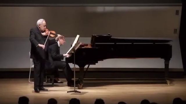 Felix Ayo Violin Marco Grisanti Piano - Mozart Sonata K296 C Dur - Japan 2010