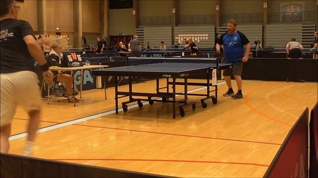 Erik Steinsbø, Stord BTK Mot  Henning Pedersen, Figgjo IL Bordtennis 9. Oktober 2022