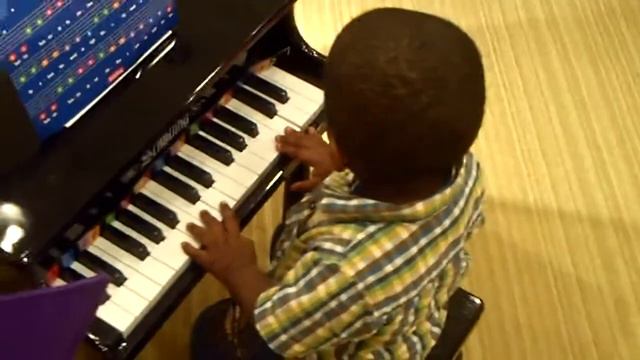 James Plays Piano