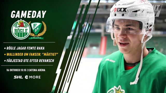 Grönt & Vitt Gameday Inför Färjestad
