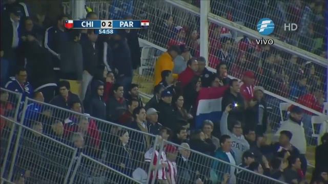 Chile 0 Paraguay 3 (Relato Ruben Dario Da Rosa) Eliminatorias Rumbo A Rusia 2018