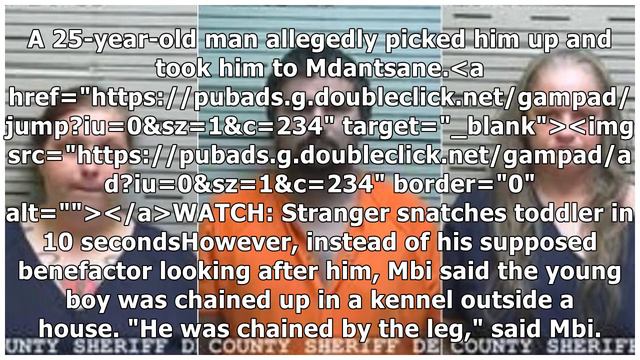 Boy, 12, Found Chained Up In Dog Kennel