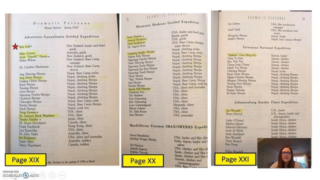 Eng 9: Into Thin Air Character Intro