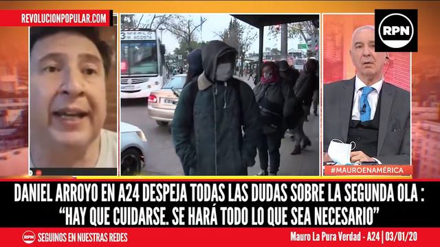 Daniel Arroyo En A24 Despeja Las Dudas Sobre La Segunda Ola: 