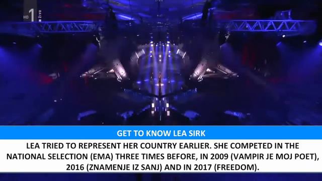 GET TO KNOW: Lea Sirk - Slovenia 🇸🇮 2018