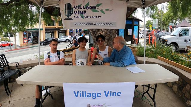 Mount Wilson Trail Race 2022 - Evan Solomon, Anton Perez, Aren Keshish