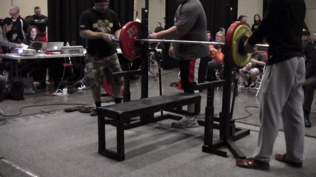 2012 BCPA Fall Classic Bench Press Competition 3rd Attempts