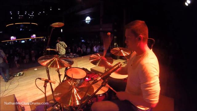 Country Music At The Legendary Wildhorse Saloon, Nashville, Tennessee  (Drumcam)