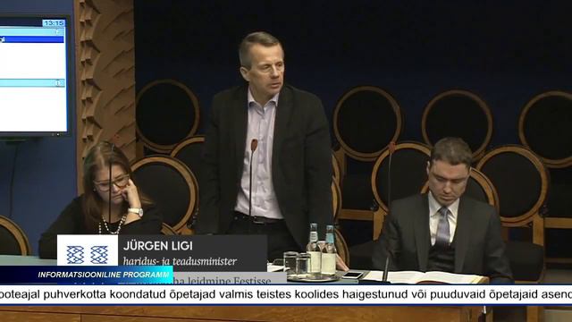 Keskerakond Teeb Ettepaneku Riikliku Asendusõpetajate Süsteemi Loomiseks