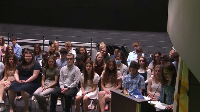 National Honor Society Induction April 28, 2022