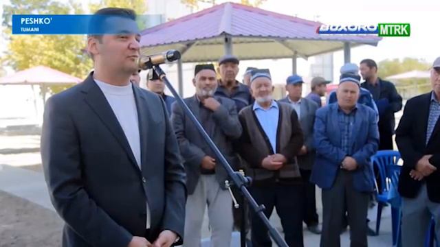 Peshku Tumanidagi Bunyodkorlik Ishlari 