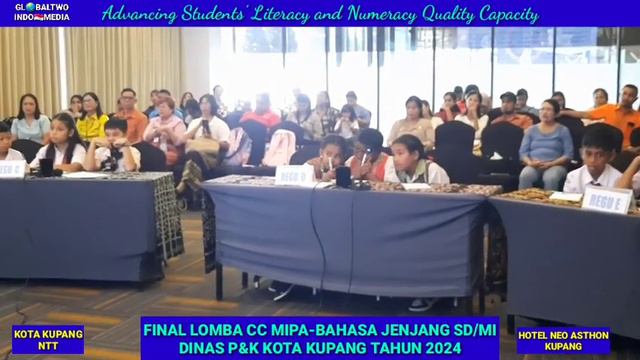 FINAL LOMBA CC MIPA-BAHASA JENJANG SD/MI DINAS P&K KOTA KUPANG TAHUN 2024