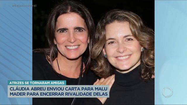 Cláudia Abreu Revela Rivalidade Com Malu Mader Durante Novela
