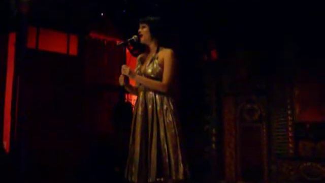 Rebekah Kochan Singing At Burlesque Show W/ Phillis Walker 2