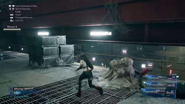 Final Fantasy 7 Remake Gameplay/Walkthrough Part - 5 Heidegger Sends Mr. Krabs At Us $$$