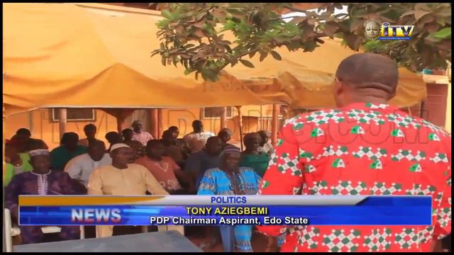 Edo PDP Chairman Aspirant, Tony Aziegbemi Solicits For Support