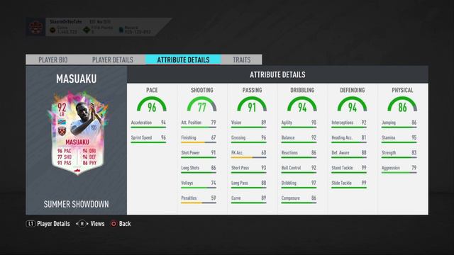 SUMMER SHOWDOWN ARTHUR MASUAKU SBC (CHEAPEST WAY - NO LOYALTY)