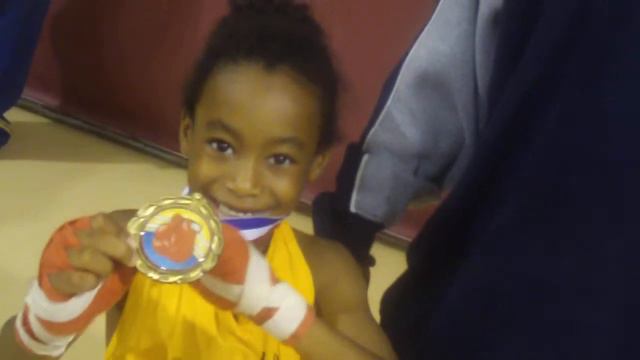 7yr.old Boxer Steven Foster,Bernard Hopkins Trainer An Mentor