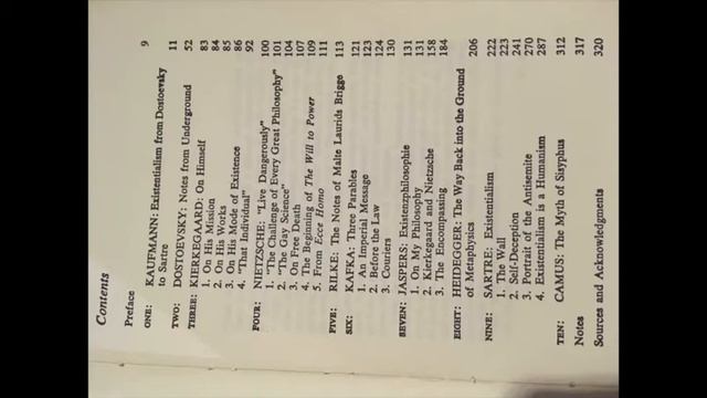 Kaufmann: Existentialism 