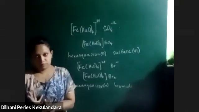Chemistry 23 (9 July 2020) අකාබනික සංයෝග නාමකරනය
