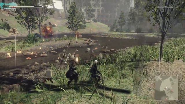 NieR Automata - Часть №30 [Ветка 9S - Сайд квесты]