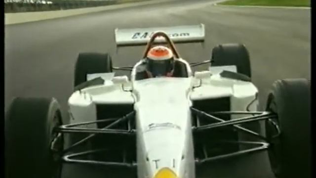 Johnny Herbert Drives At CART/Champcar Round Rockingham Motor Speedway