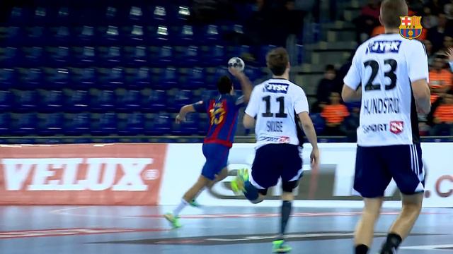 [HIGHLIGHTS] HANDBOL (Champions League): FC Barcelona Lassa - Silkeborg (34-19)