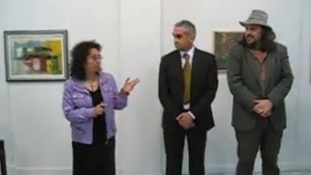 Mita Ristić - Otvaranje Izložbe Slika U Galeriji Kulturnog Centra Marko Cepenkov