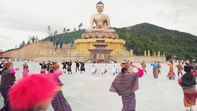 Cute Dance Video Of Students On MEWANG GYALPO Song | Jigme Losel Primary School