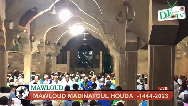 Mawloud à Madinatoul Houda ( 1445-2023) Thierno Mounirou Préside La Veille Religieuse