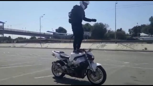 Кара жорга на мотоцикле