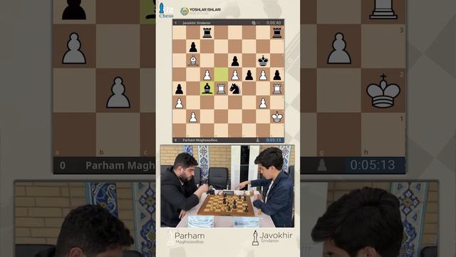 Parham Maghsoodloo(GM) Vs Javohir Sindarov(GM)