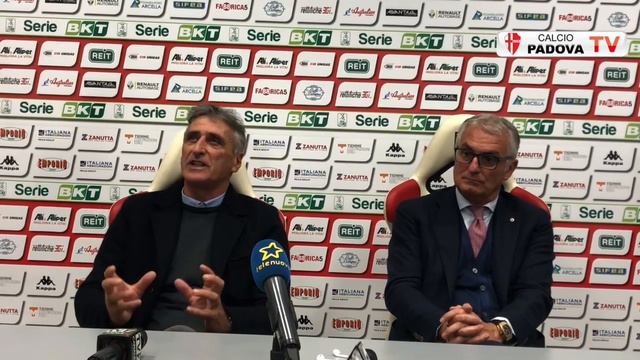 Presentazione Mister Claudio Foscarini Al Calcio Padova