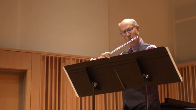 Leonard Garrison Performs Sequenza For Solo Flute By Luciano Berio.