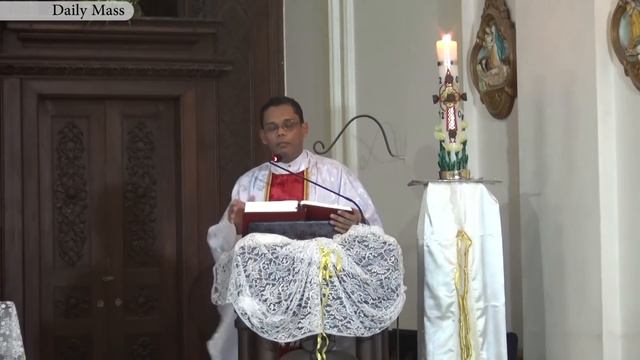 Mass In English- 15th April 2020, Fr. Romeo Monteiro-  Archbishop's House, Panjim