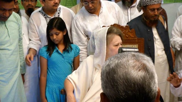 Humayra With Khaleda Zia