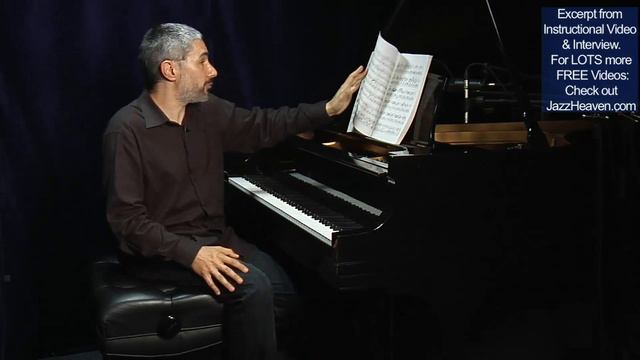 Jean-Michel Pilc PIANO LESSON: True Technique Vs 