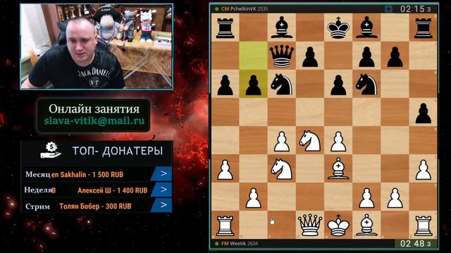 [RU] Витик-Ермолаев в рамках Кубка ШМК на Lichess.org