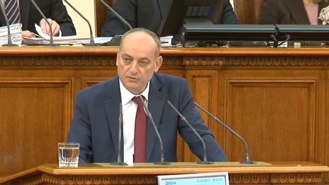ПРОЦЕДУРА НА ГЕОРГИ ЙОРДАНОВ В НС НА 25 10 2017
