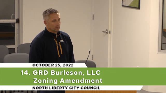 North Liberty City Council Regular Meeting On October 25, 2022
