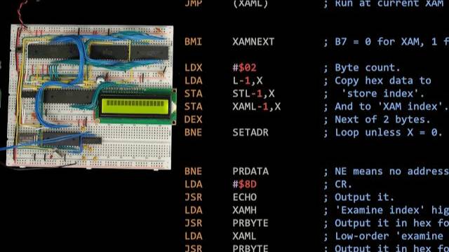 Adapting WozMon For The Breadboard 6502