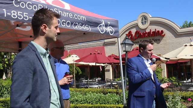 Upper Arlington's Chad Gibson On CoGo Bike Stations